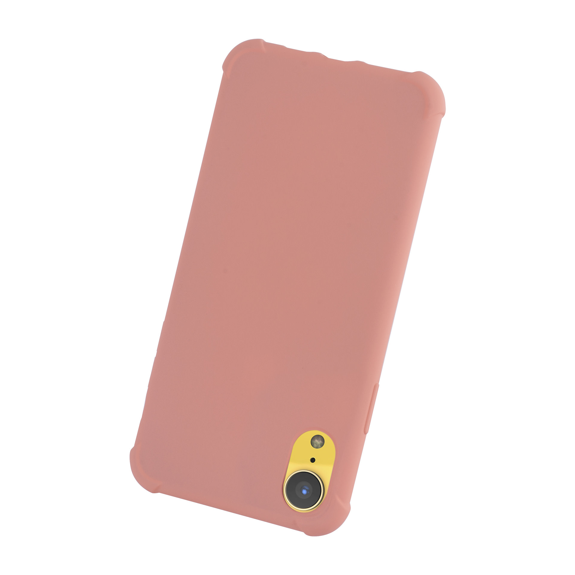 Apple iPhone X-Xs Roze Backcover hoesje - silicone, foto 4 van 6