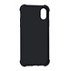 Apple iPhone Xs Max zwart Backcover hoesje - silicone