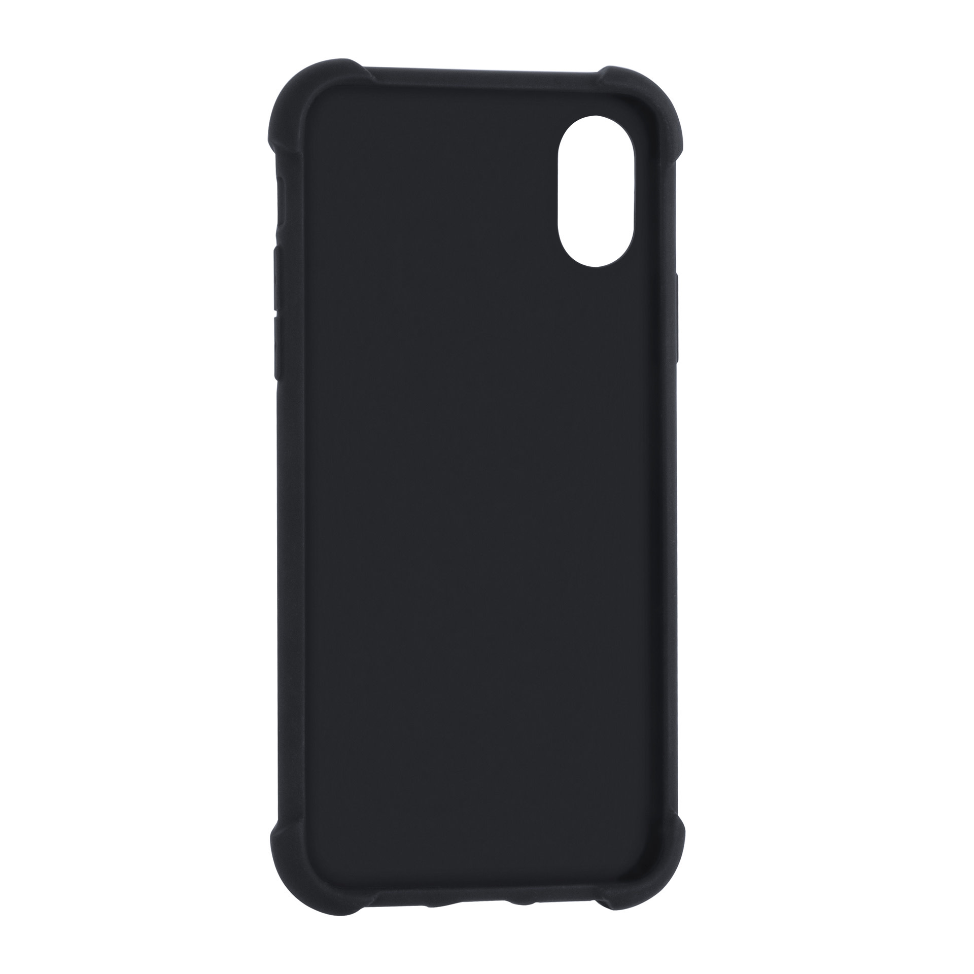 Apple iPhone Xs Max zwart Backcover hoesje - silicone, foto 5 van 6