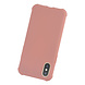 Apple iPhone Xs Max Roze Backcover hoesje - silicone Apple iPhone Xs Max Roze Backcover hoesje - silicone