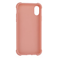 Apple iPhone Xs Max Rose Back cover coque - Silicone