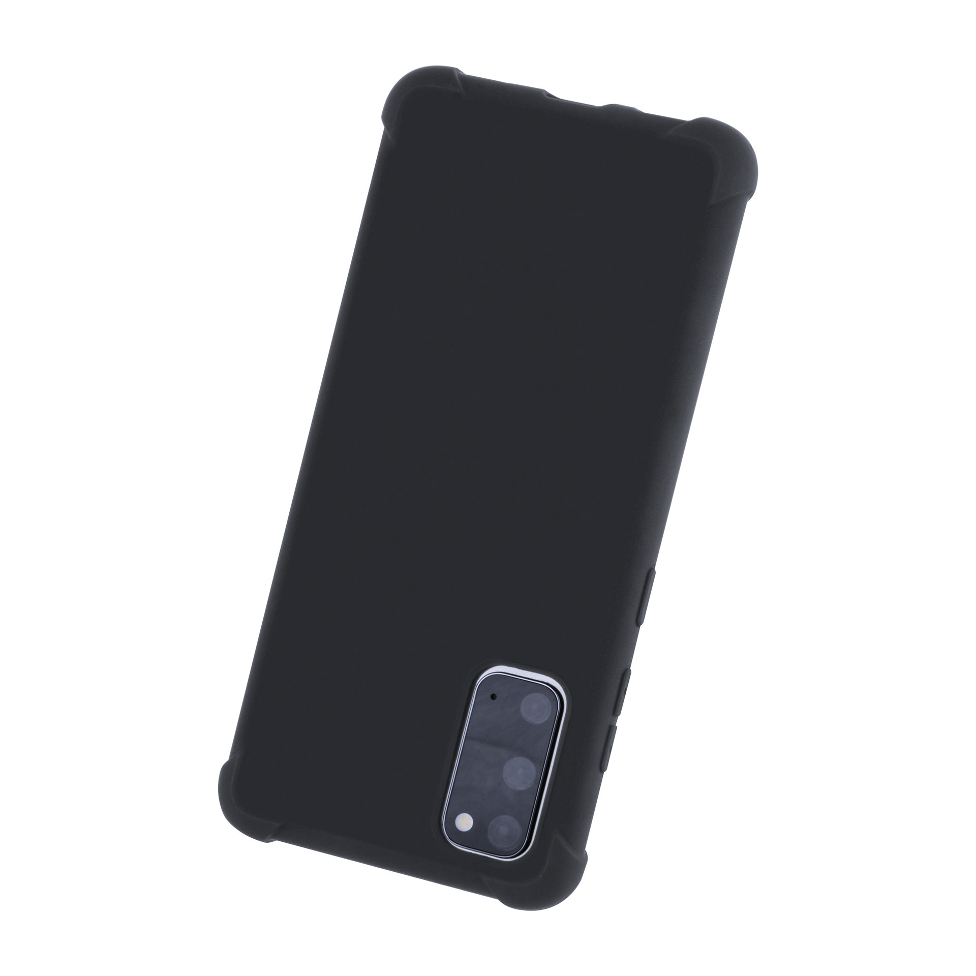 Samsung Galaxy S20 zwart Backcover hoesje - silicone, foto 4 van 6