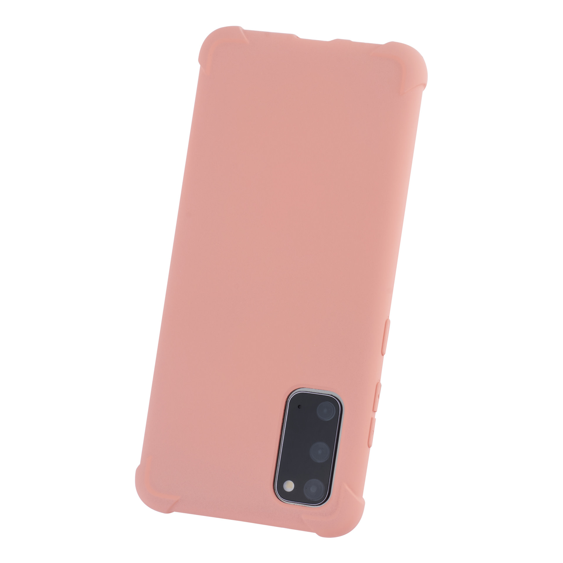 Samsung Galaxy S20 Roze Backcover hoesje - silicone, foto 4 van 6