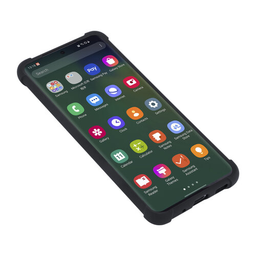 Samsung Galaxy S20 Plus Backcover hoesje Zwart - silicone
