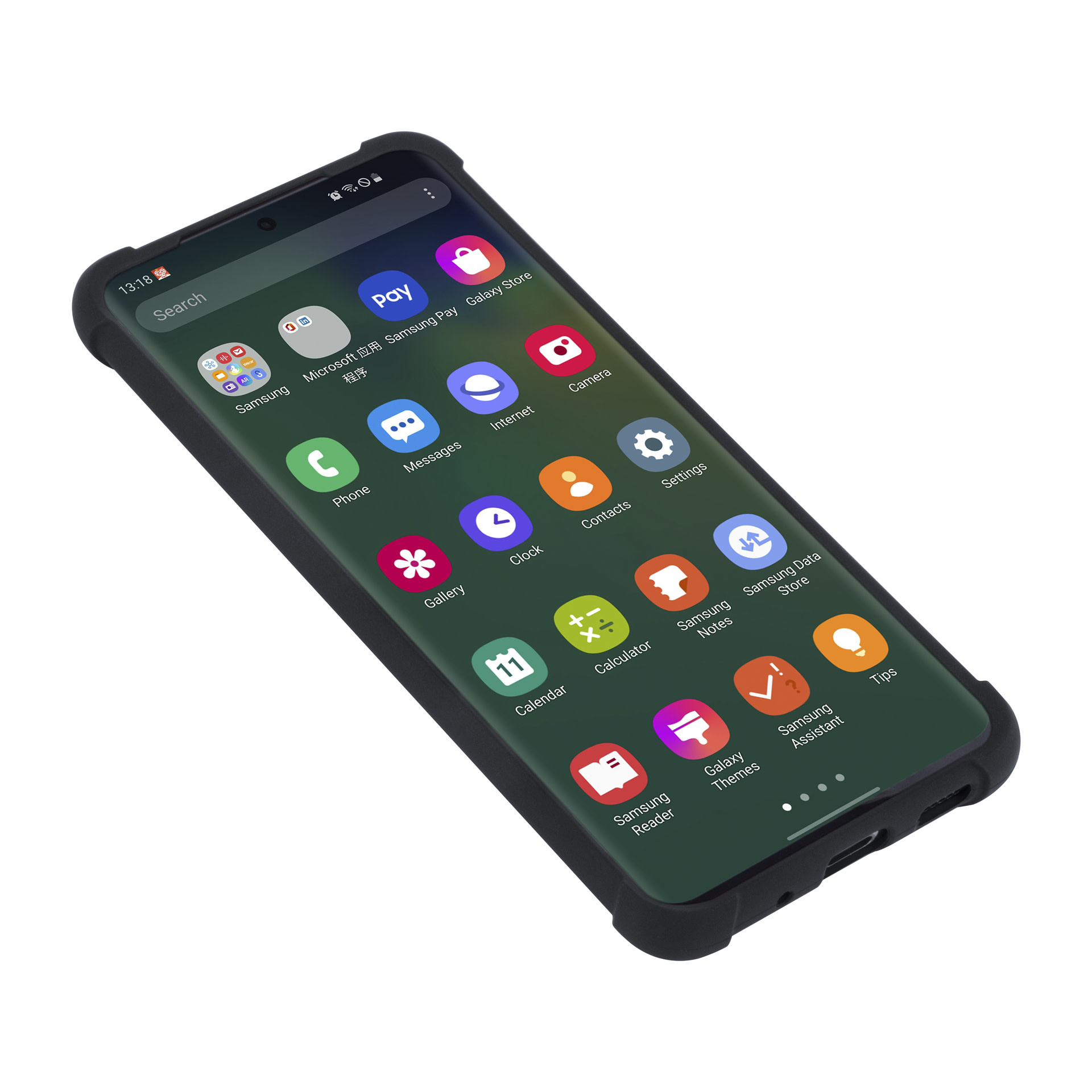 Samsung Galaxy S20 Plus Backcover hoesje Zwart - silicone, foto 6 van 6