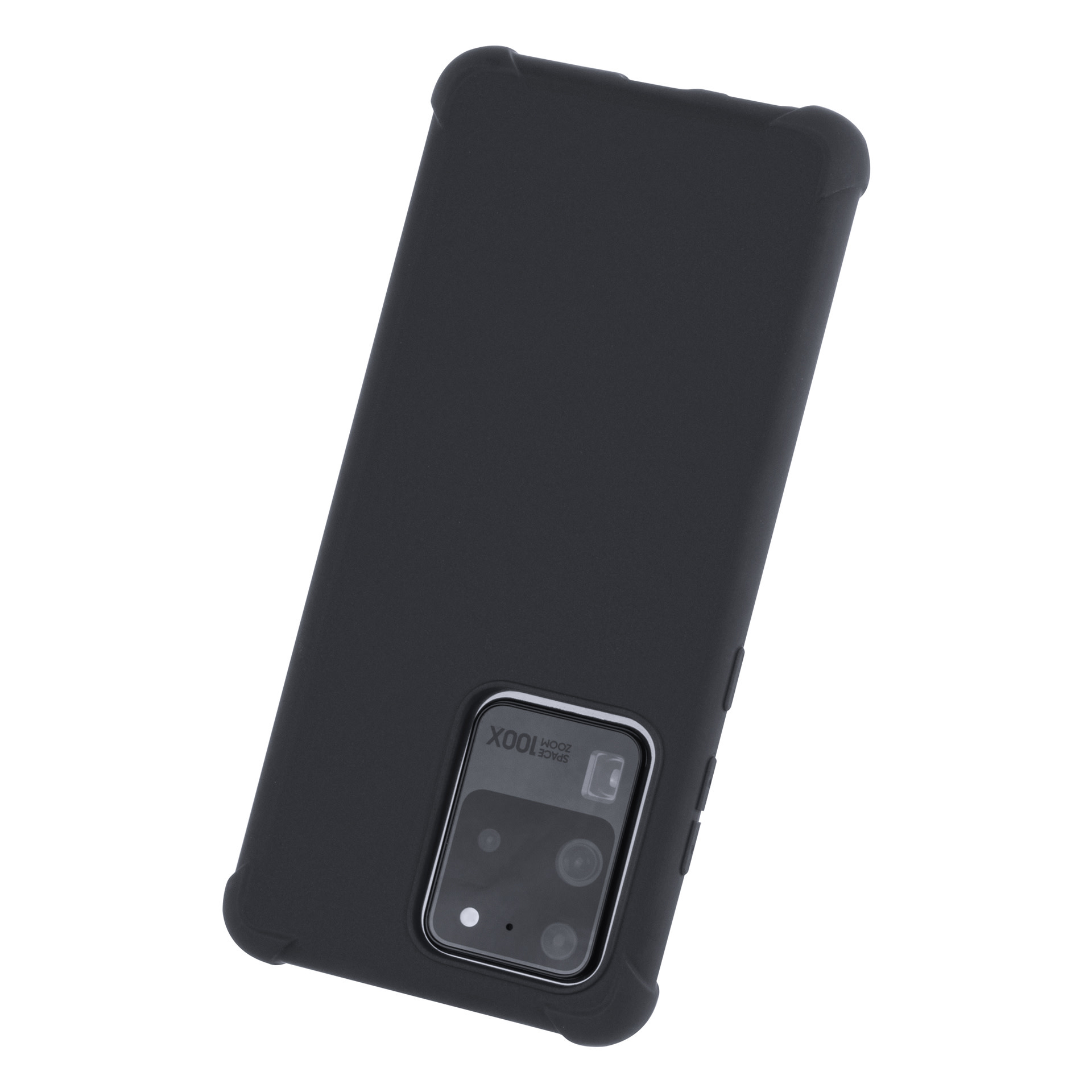 Samsung Galaxy S20 Ultra zwart Backcover hoesje - silicone, foto 4 van 6