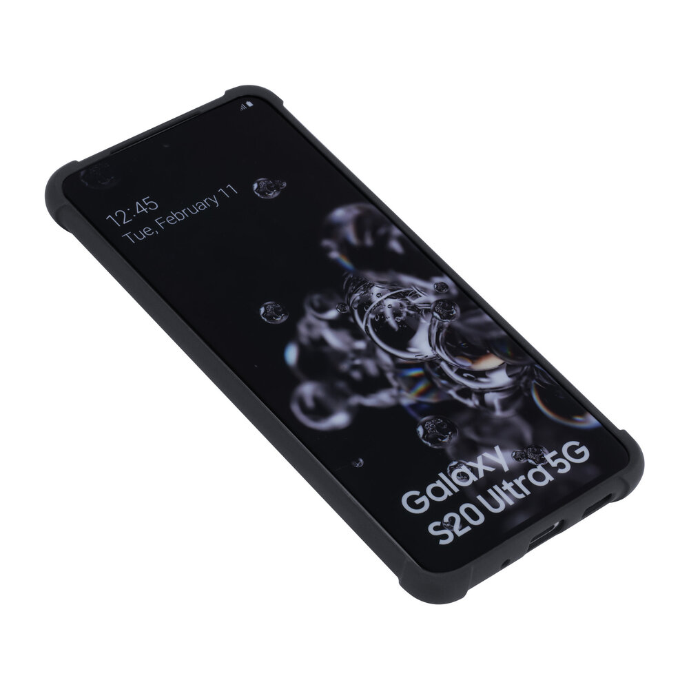 Samsung Galaxy S20 Ultra Black Back cover case - Silicone Samsung Galaxy S20 Ultra Black Back cover case - Silicone