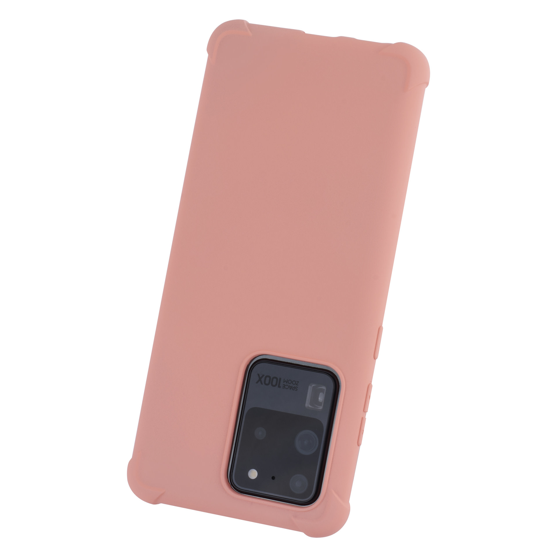 Samsung Galaxy S20 Ultra Roze Backcover hoesje - silicone, foto 4 van 6