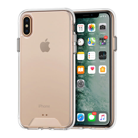 Apple iPhone Xs Max Transparent Back-Cover hul - Silikon Apple iPhone Xs Max Transparent Back-Cover hul - Silikon