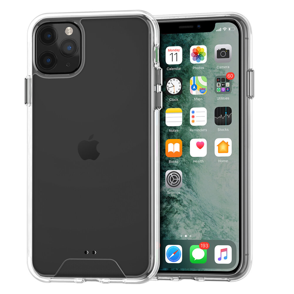 Apple iPhone 11 Pro Max Transparent Back cover case - Silicone Apple iPhone 11 Pro Max Transparent Back cover case - Silicone