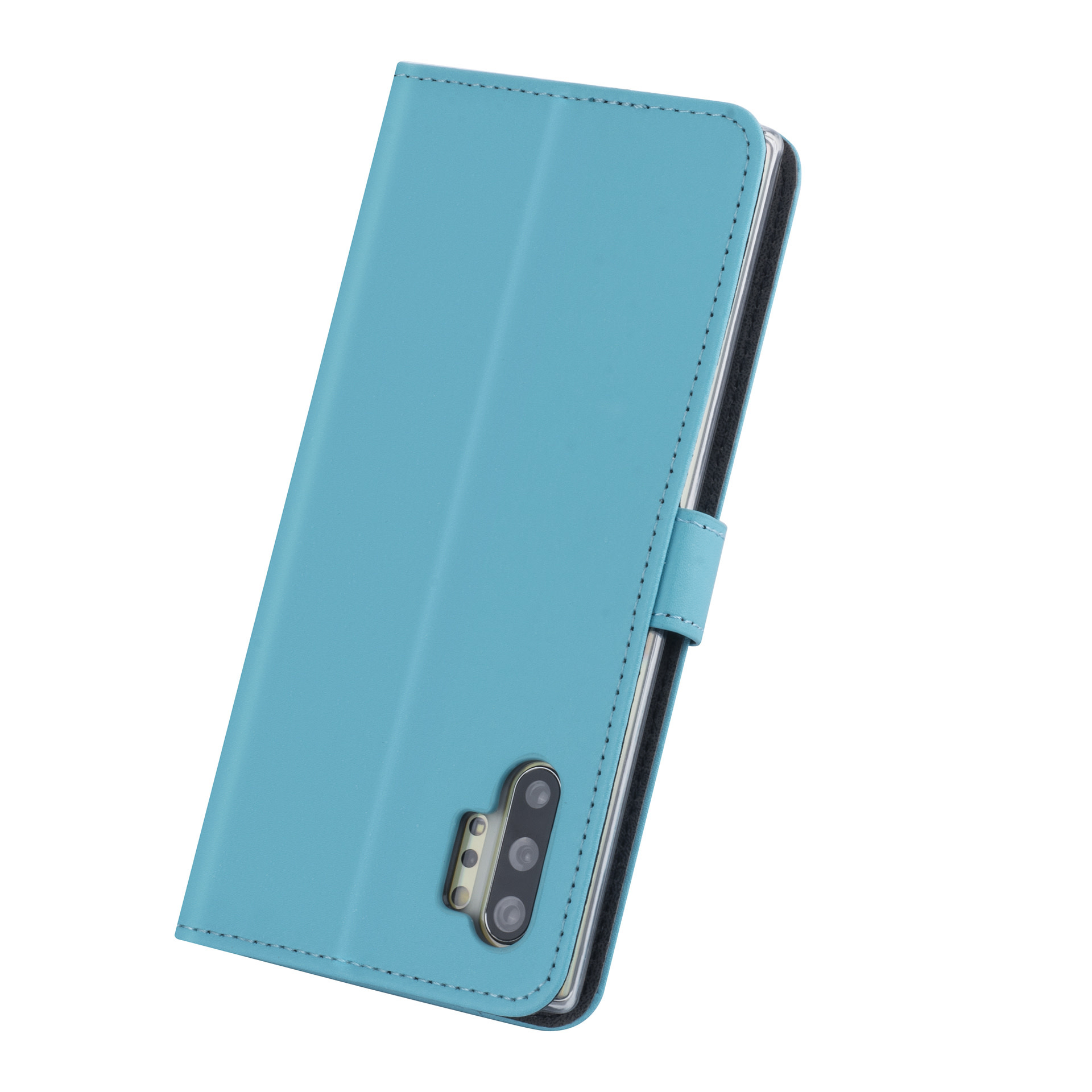 Samsung hoesje voor Galaxy Note 10 Plus - LichtBlauw - Book Case - Kaarthouder (N975F), foto 6 van 6