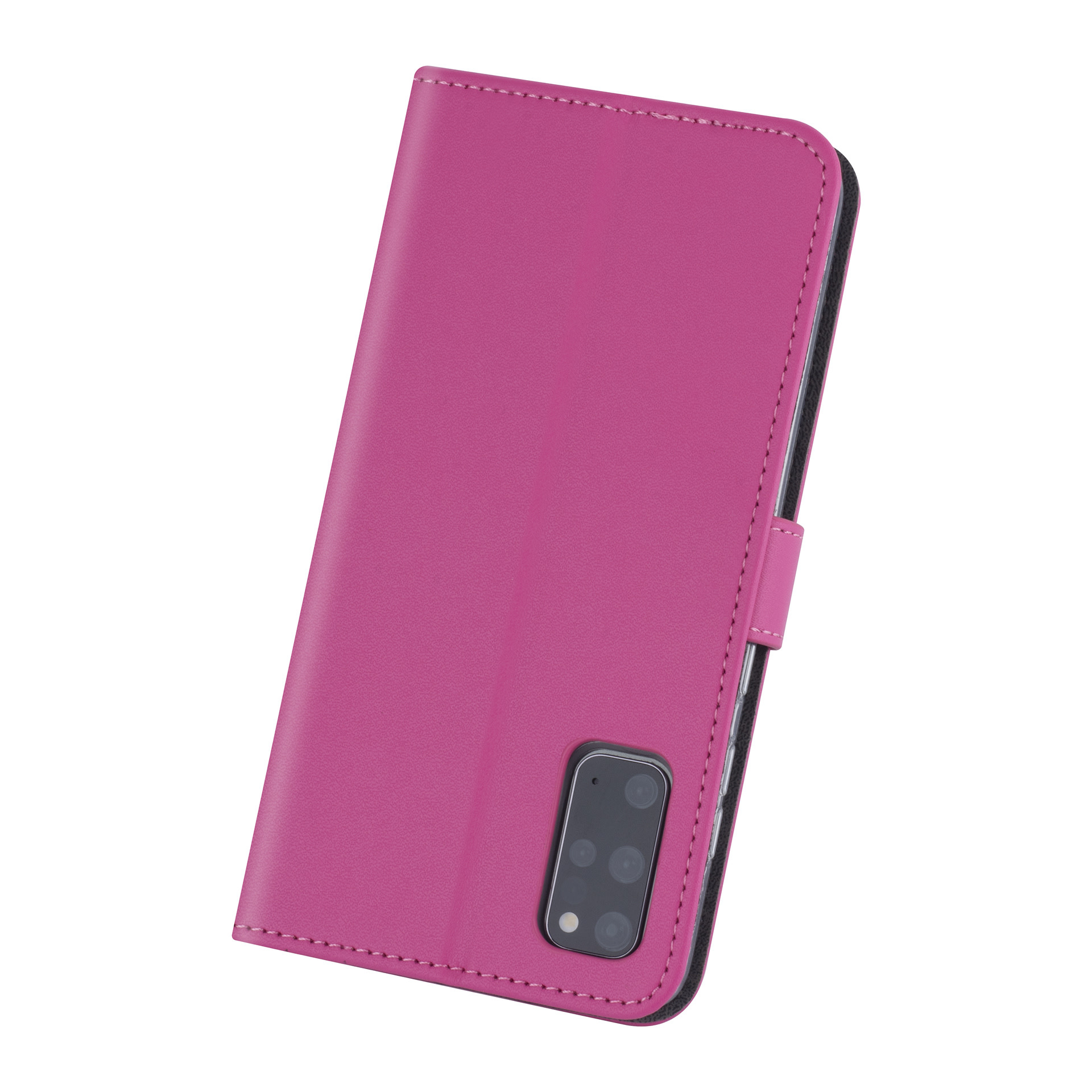 Samsung Galaxy S20 Plus Book Case hoesje - felroze - Kaarthouder, foto 6 van 6