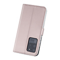 Samsung Galaxy S20 Ultra Book Case hoesje - Rose Gold - Kaarthouder