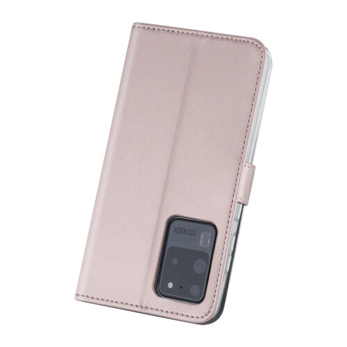 Samsung Galaxy S20 Ultra Book Case hoesje - Rose Gold - Kaarthouder