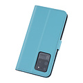Samsung Galaxy S20 Ultra Light blue Book type case - Card holder