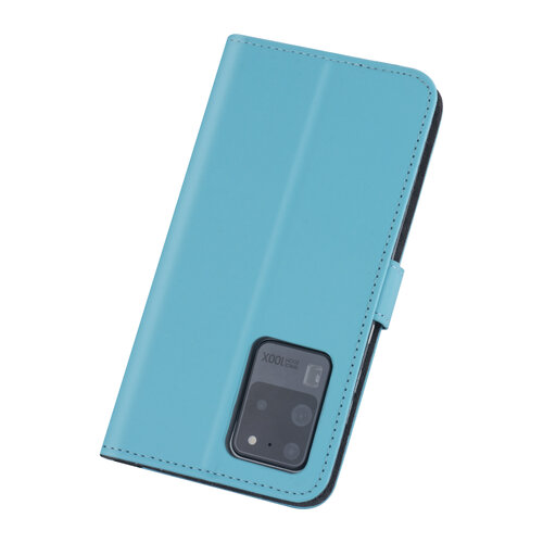 Samsung Galaxy S20 Ultra Light blue Book type case - Card holder
