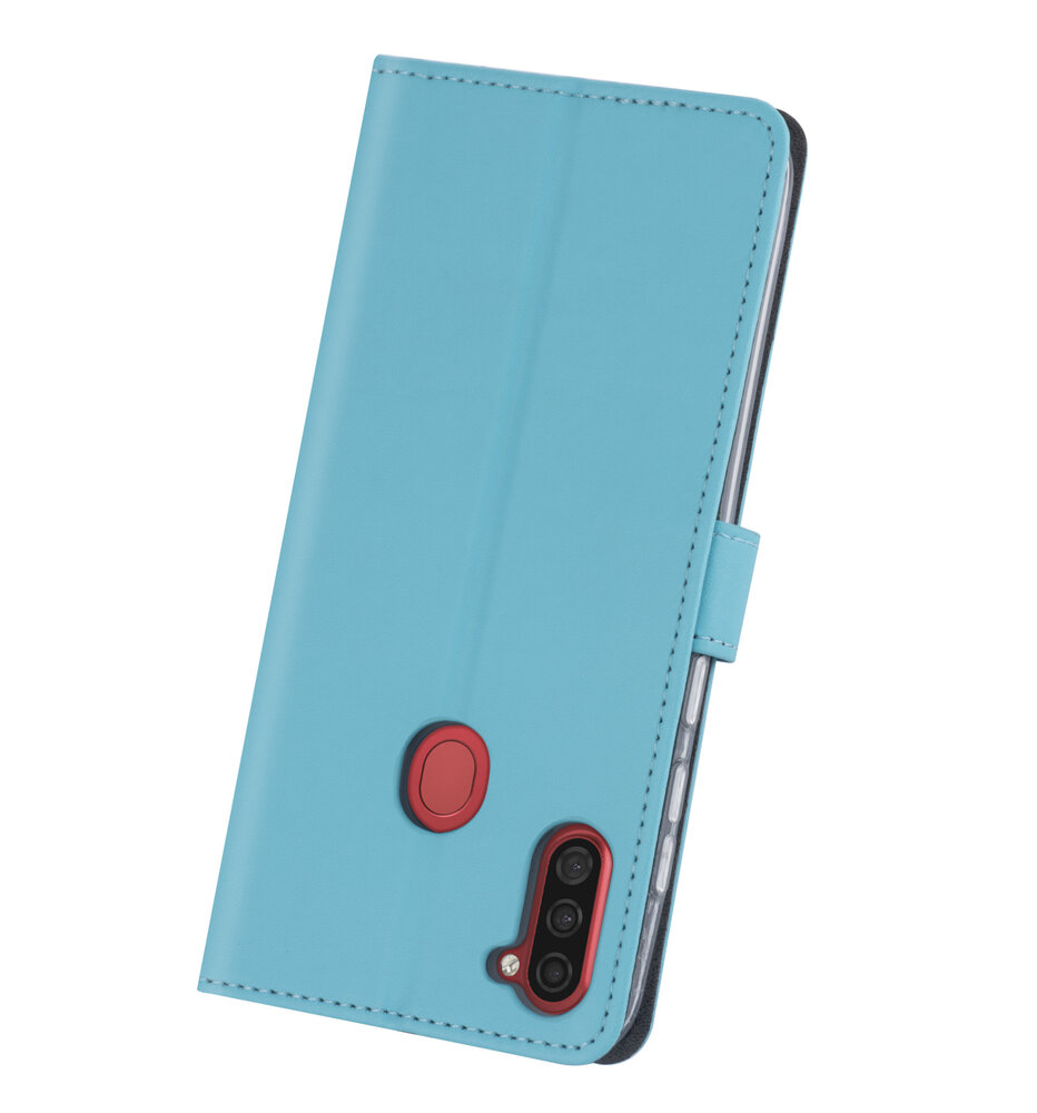 Samsung Galaxy A11 Light blue Book type case - Card holder Samsung Galaxy A11 Light blue Book type case - Card holder