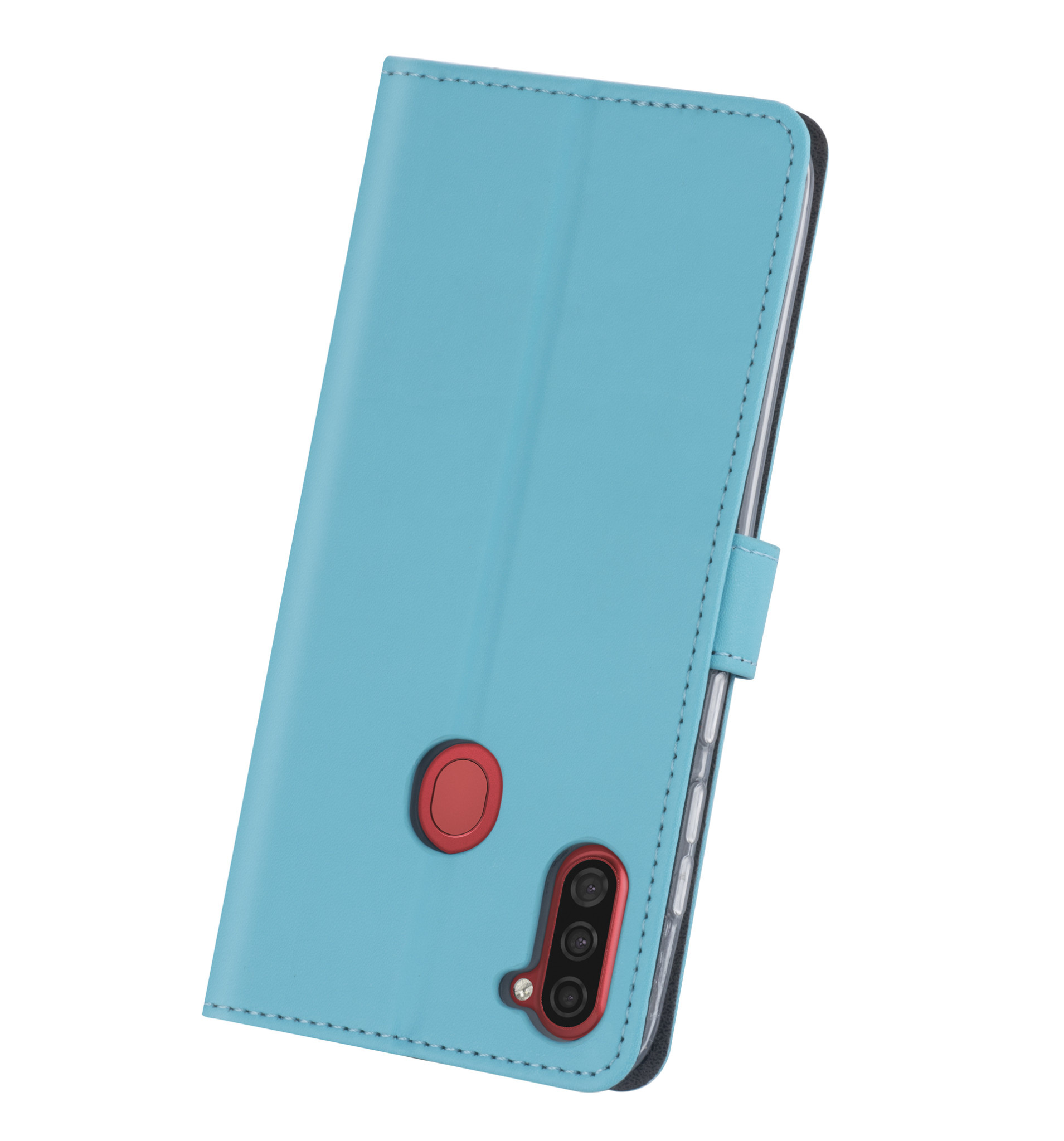 Samsung hoesje voor Galaxy A11 - LichtBlauw - Book Case - Kaarthouder (A115F), foto 6 van 6