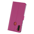 Samsung Galaxy A11 Hot pink Book type case - Card holder