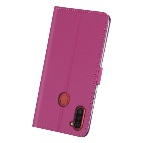 Samsung Galaxy A11 Hot pink Book type case - Card holder