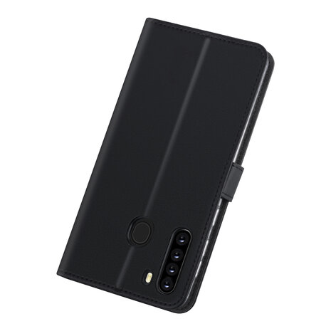 Samsung hoesje voor Galaxy A21 - Zwart - Book Case - Kaarthouder (A205F) Samsung hoesje voor Galaxy A21 - Zwart - Book Case - Kaarthouder (A205F)