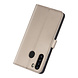 Samsung Galaxy A21 Gold Book type case - Card holder Samsung Galaxy A21 Gold Book type case - Card holder