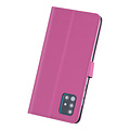 Samsung hoesje voor Galaxy A31 - Felroze - Book Case - Kaarthouder (A315F)