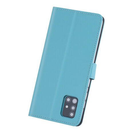 Samsung Galaxy A71 Bleu clair Book type housse - Samsung Galaxy A71 Bleu clair Book type housse -
