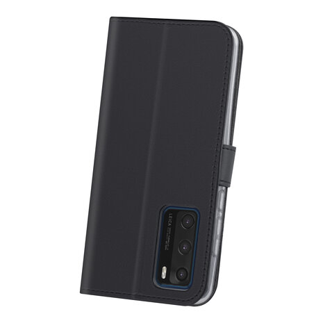 Huawei P40 Schwarz Book-Case hul - Huawei P40 Schwarz Book-Case hul -