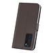 Hoesje voor Huawei P40 - Bruin - Book Case - Kaarthouder Hoesje voor Huawei P40 - Bruin - Book Case - Kaarthouder