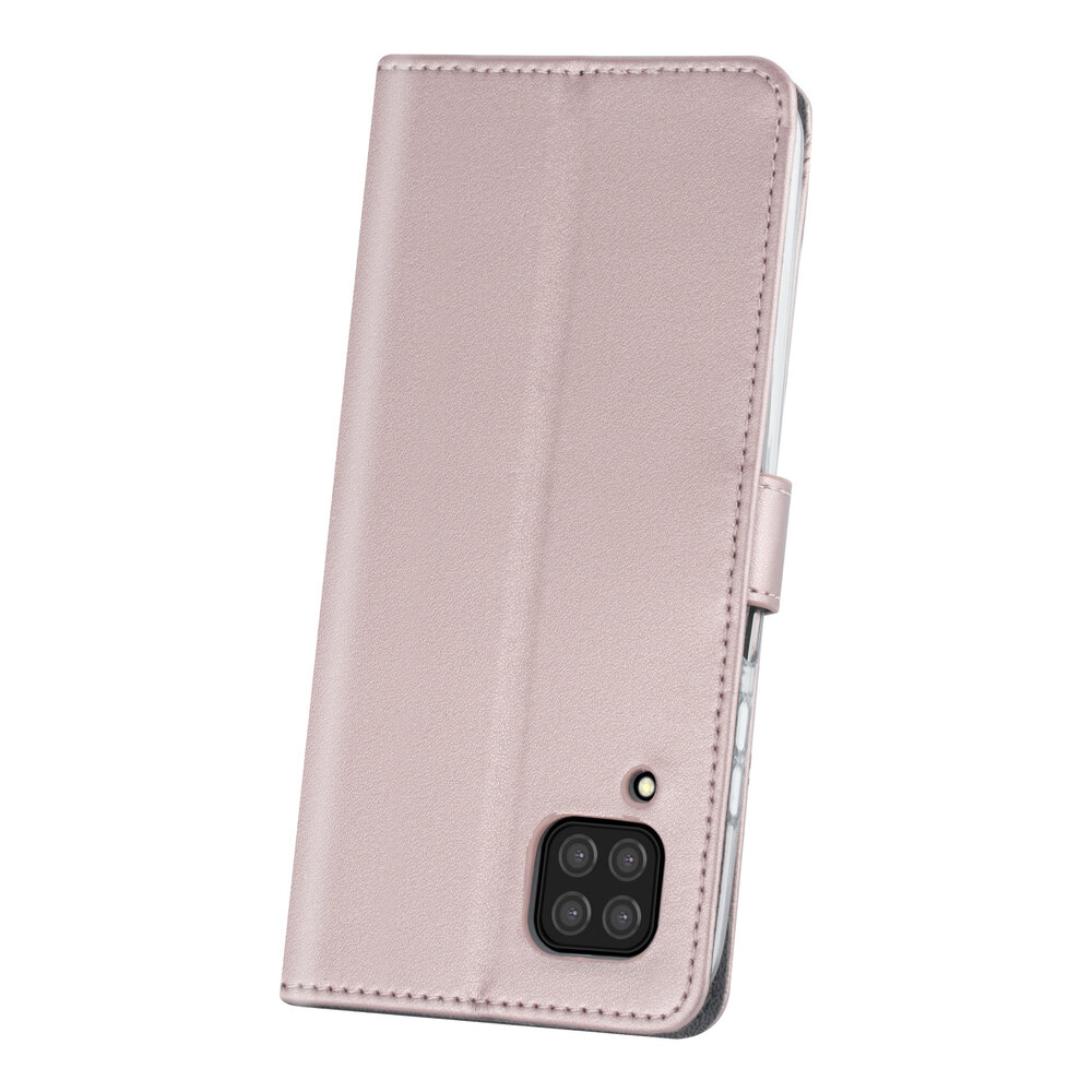 Huawei P40 Lite Rose Gold Book-Case hul - Huawei P40 Lite Rose Gold Book-Case hul -