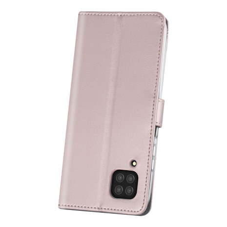 Huawei P40 Lite Rose Gold Book-Case hul - Huawei P40 Lite Rose Gold Book-Case hul -