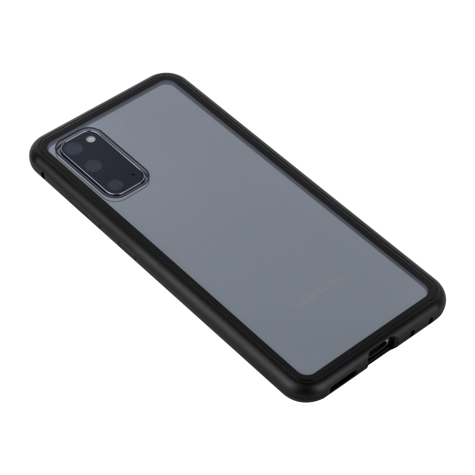Samsung Galaxy S20 zwart Backcover hoesje - Glas en metaal, foto 6 van 6