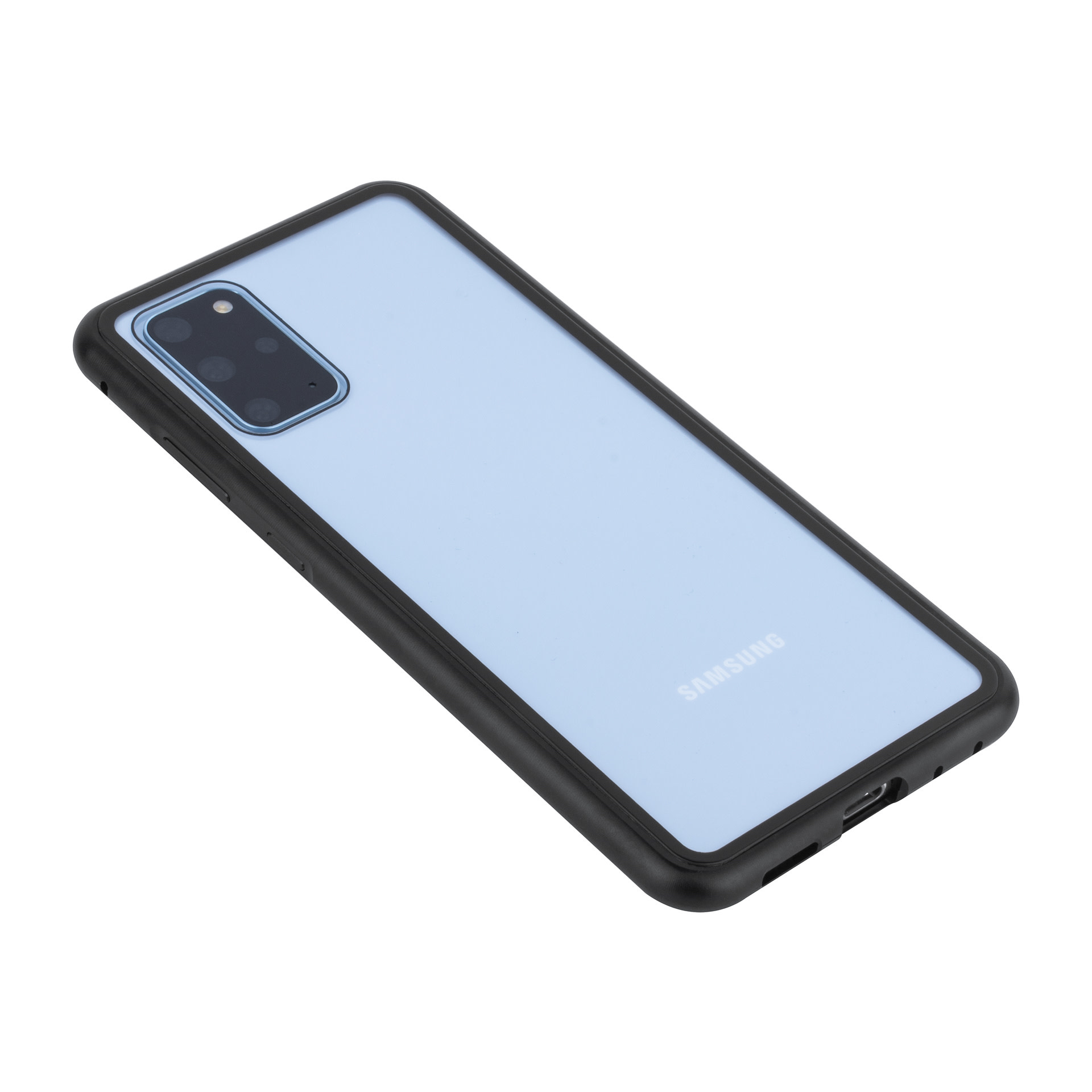 Samsung Galaxy S20 Plus zwart Backcover hoesje - Glas en metaal, foto 6 van 6