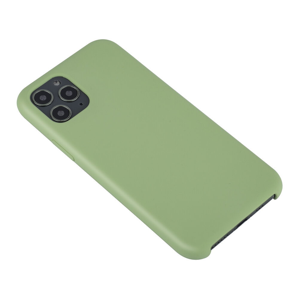 Apple iPhone 11 Pro Light Green Back cover case - Silicone Apple iPhone 11 Pro Light Green Back cover case - Silicone