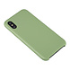 Apple iPhone X-Xs Licht groen Backcover hoesje - silicone Apple iPhone X-Xs Licht groen Backcover hoesje - silicone