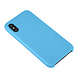 Apple iPhone X-Xs Lichtblauw Backcover hoesje - silicone Apple iPhone X-Xs Lichtblauw Backcover hoesje - silicone