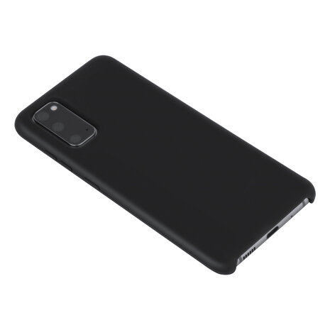 Samsung Galaxy S20 Black Back cover case - Silicone