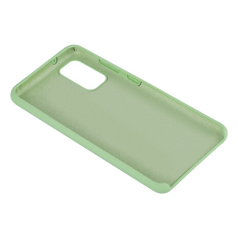Samsung Galaxy S20 Plus Light Green Back cover case - Silicone Samsung Galaxy S20 Plus Light Green Back cover case - Silicone