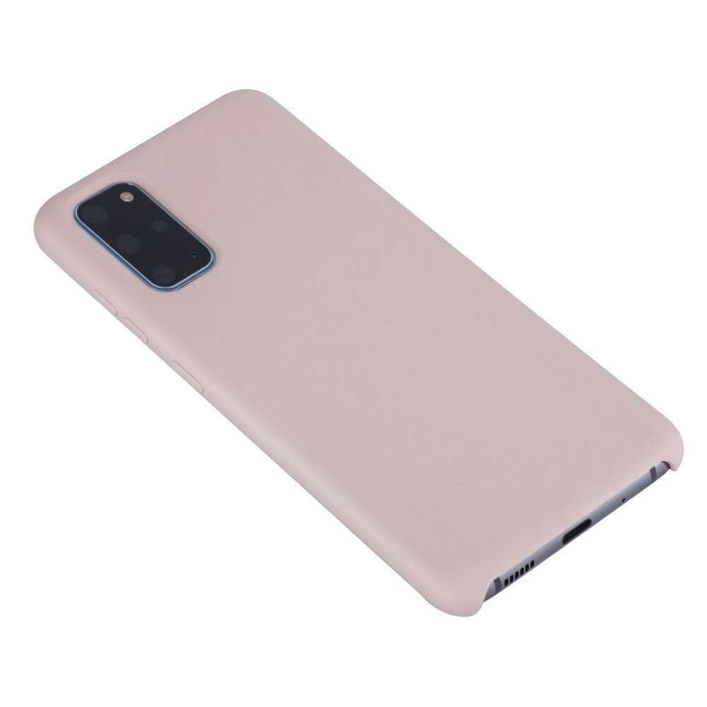 Samsung Galaxy S20 Plus Sand Pink Back cover case - Silicone Samsung Galaxy S20 Plus Sand Pink Back cover case - Silicone