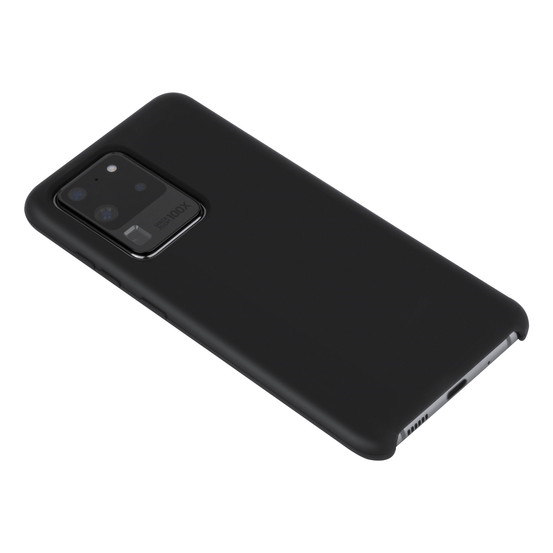 Samsung Galaxy S20 Ultra Backcover hoesje Zwart - silicone, foto 5 van 6