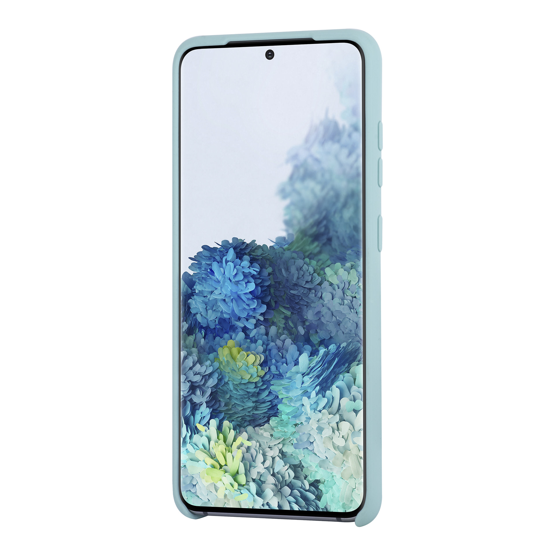 Samsung Galaxy S20 Ultra Lichtblauw Backcover hoesje - silicone, foto 4 van 6