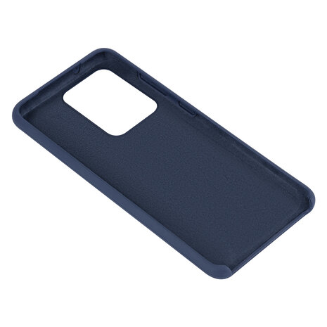 Samsung Galaxy S20 Ultra Tiefes Blau Back-Cover hul - Silikon Samsung Galaxy S20 Ultra Tiefes Blau Back-Cover hul - Silikon