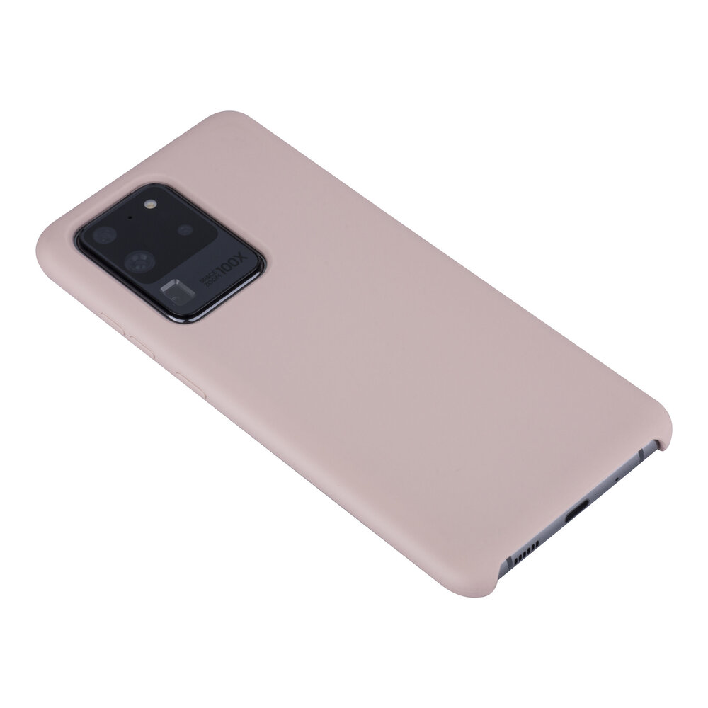 Samsung Galaxy S20 Ultra Sand Pink Back cover case - Silicone Samsung Galaxy S20 Ultra Sand Pink Back cover case - Silicone
