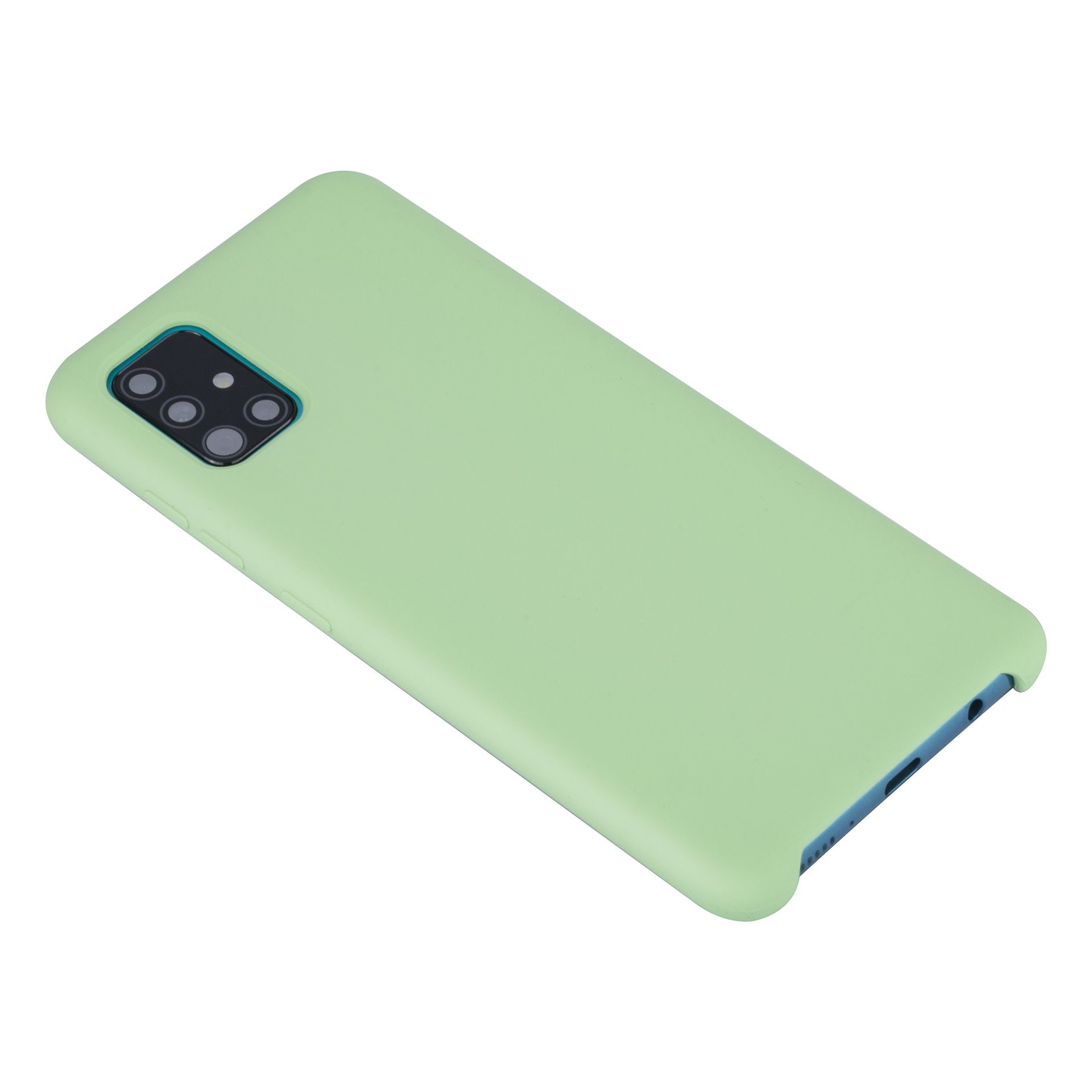 Samsung Galaxy A51 Licht groen Backcover hoesje - silicone, foto 5 van 6
