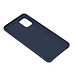 Samsung Galaxy A51 Diepblauw Backcover hoesje - silicone Samsung Galaxy A51 Diepblauw Backcover hoesje - silicone