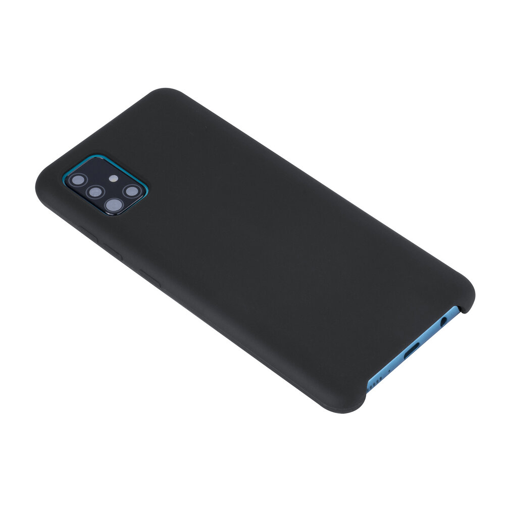 Samsung Galaxy A71 Schwarz Back-Cover hul - Silikon Samsung Galaxy A71 Schwarz Back-Cover hul - Silikon
