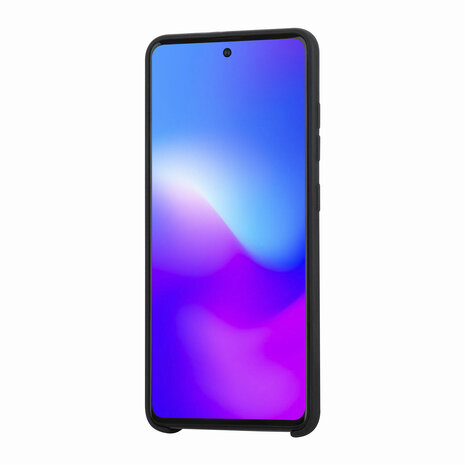 Samsung Galaxy A71 Noir Back cover coque - Silicone