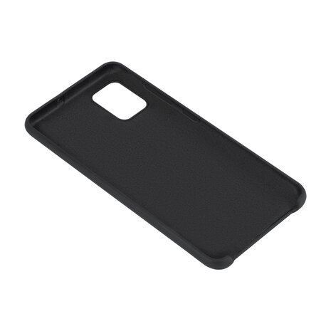 Samsung Galaxy A71 Noir Back cover coque - Silicone
