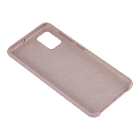 Samsung Galaxy A71 Pink Sand Back cover coque - Silicone Samsung Galaxy A71 Pink Sand Back cover coque - Silicone